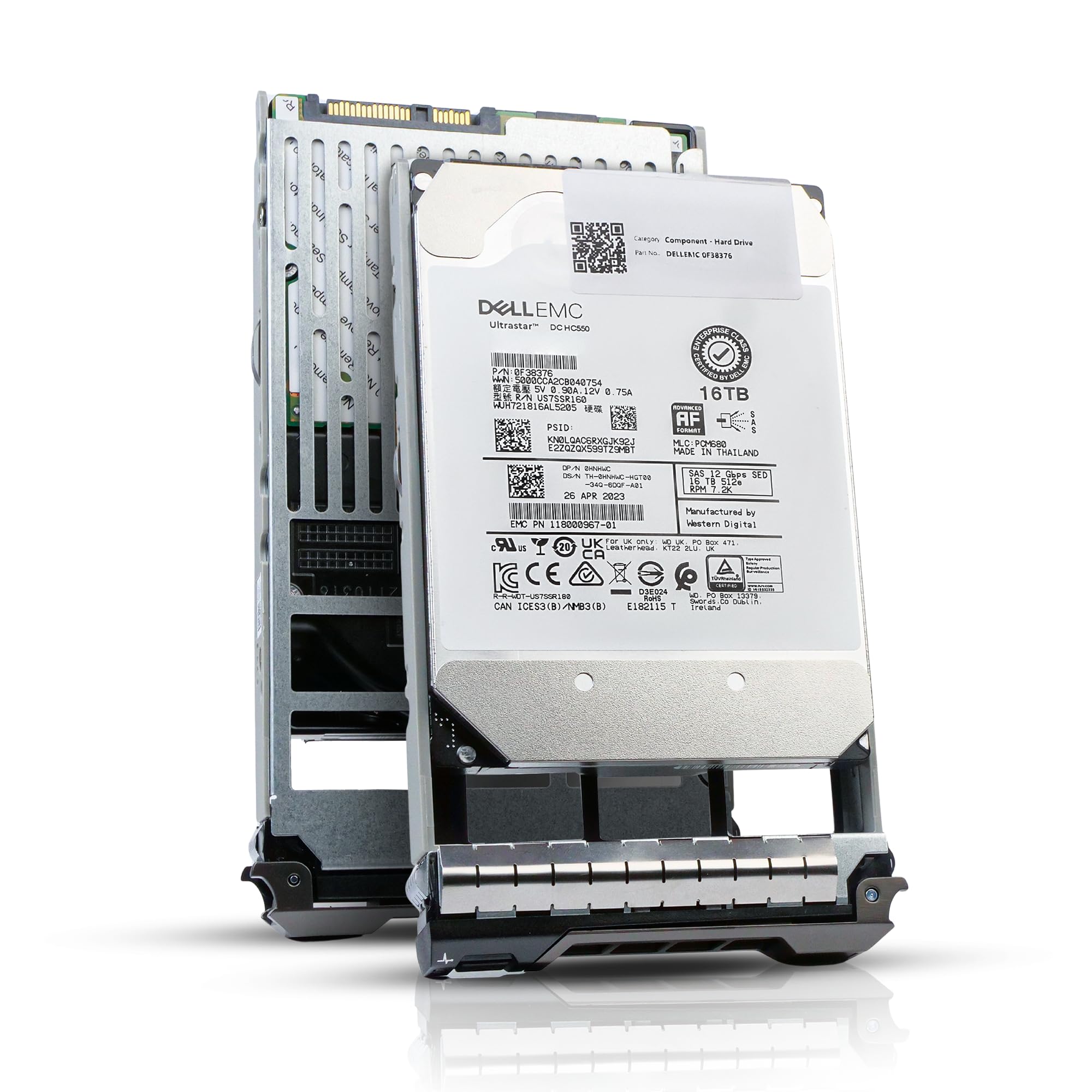 Amazon.com: Dell 16TB 7.2K RPM SAS 12Gb/s 512e 3.5in Enterprise
